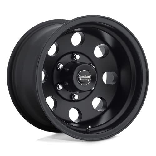 AR172 BAJA American Racing 15X8 5X4.5 5.29 20mm SATIN BLACK - AR1725866B