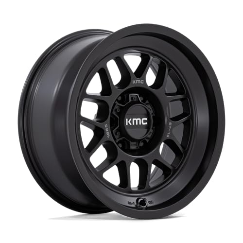 KMC Wheels 18X8.5 TERRA 5X5.04.36 -10mm SATIN BLACK - KM725MX18855010N