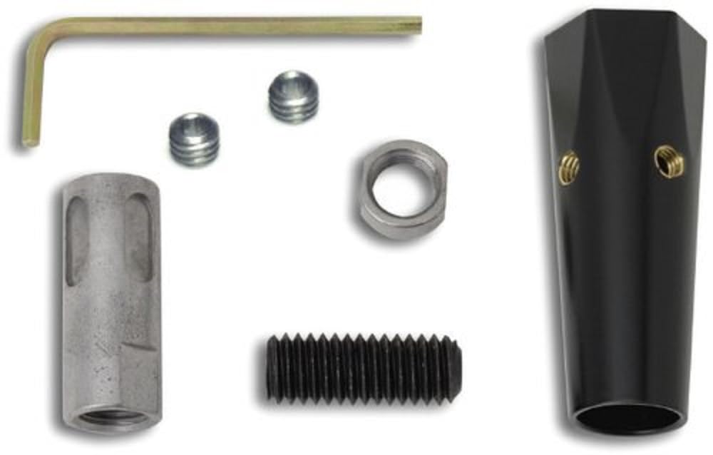 Black Lokar XSK-6879 Shift Knob Adapter for 3/8-24 Knob