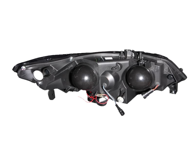 121062 Anzo USA Headlight Assembly Clear Lens Pair CCFL Black
