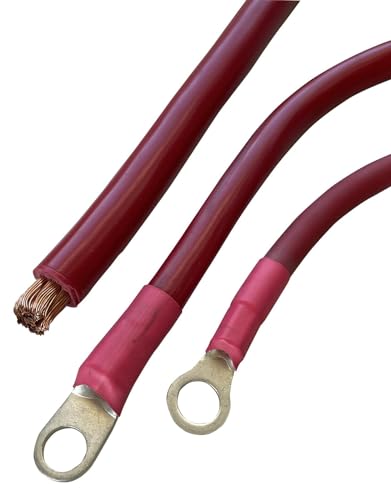 Alt Charge Wire Powermaster 0g 10 ft w/2-5/16 Eyelets