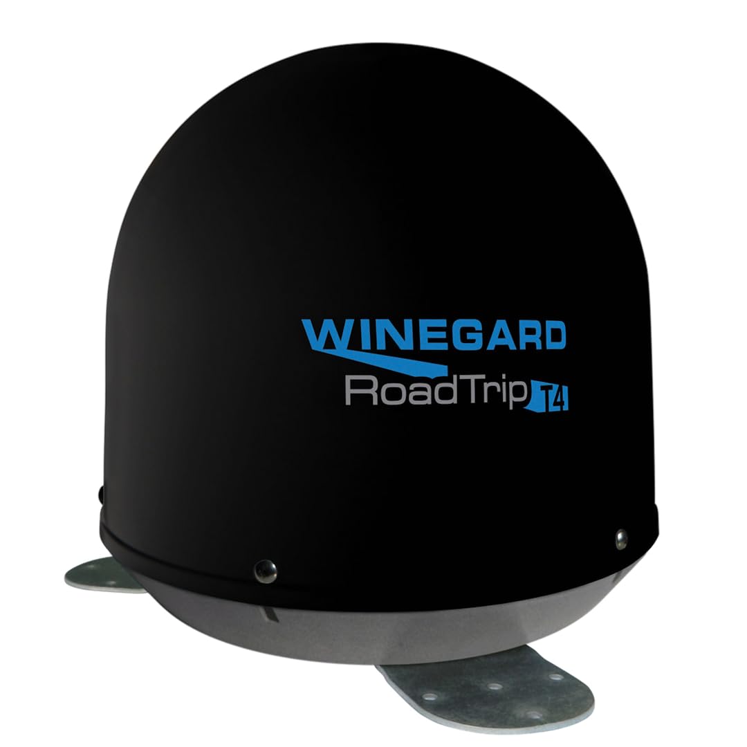 RoadTrip T4 Winegard In-Motion RV Satellite Dish (DISH, DIRECTV, BellTV) - Fully Automatic RV Satellite Antenna