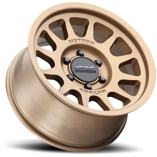 Bronze Method Race Wheels 703 TRANSIT Wheel with Method (16 x 6.5 inches /6 x 180 mm, 90 mm Offset)