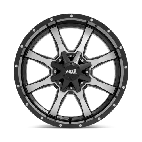 Moto Metal 20X12 MO970 G-BLK MACH 5X5.0/5.5 -44MM - MO97021235344N