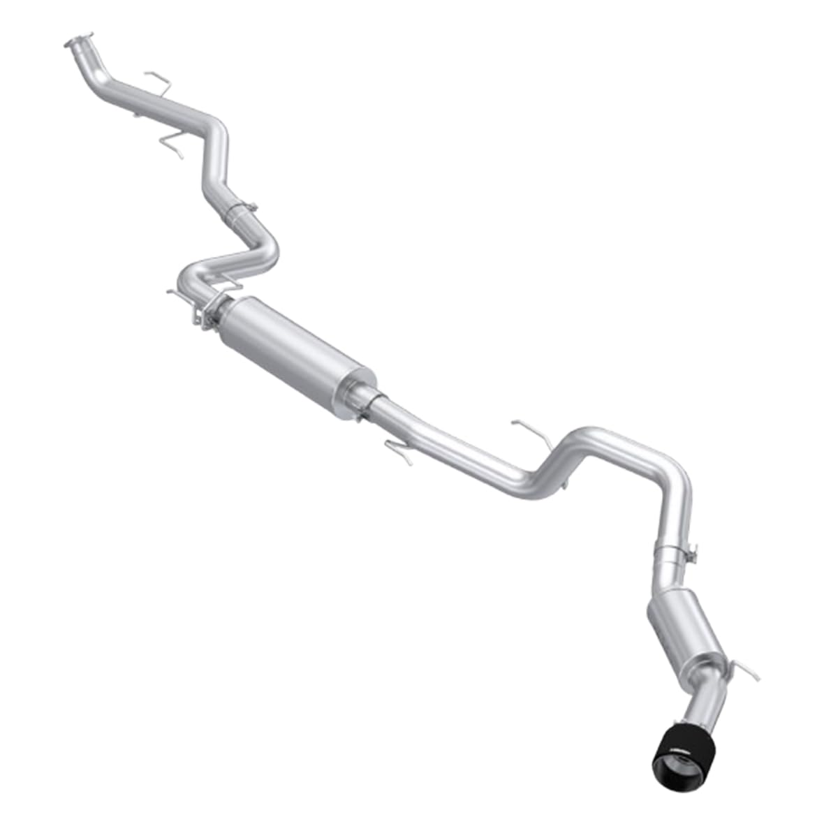 MBRP Exhaust S53233CF - Armor Pro MBRP Exhaust Cat Back Exhaust System Fits 24-25 Compatible with/Replacement for Tacoma