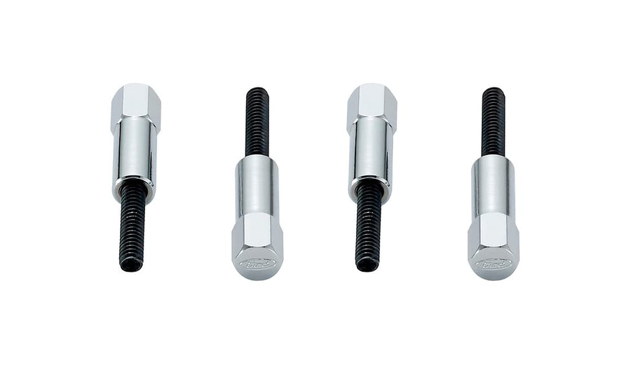 Valve Cove Bolt Kit Ford 4pk Chrome w/Ford Logo
