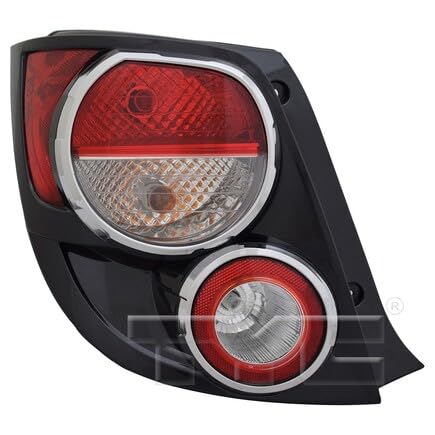 Left TYC Tail Light Assembly Compatible with 2012-2016 Chevrolet Sonic