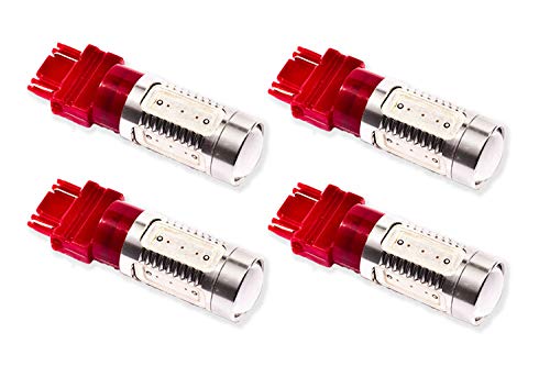 LED Rear Turn/Tail Light for 2007-2013 GMC Sierra 1500 3157 LED Bulb HP11 Red Set of 4 Diode Dynamics