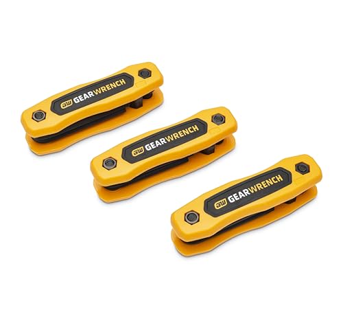 25 Piece GEARWRENCH SAE/Metric/Torx® Folding Hex Key Set - 83512