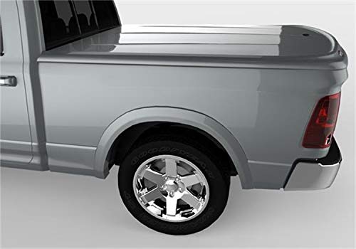UnderCover RealTruck Lux One-Piece Truck Bed Tonneau Cover | UC3076L-PDM | Fits 2009 - 2015 Dodge Ram 1500/2500/3500 Std/Quad/Mega (PDM - Mineral Grey) 6' 4" Bed (76.3")
