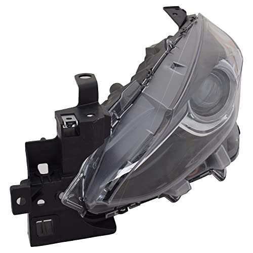 Left TYC Headlight Assembly Compatible with 2014-2018 Mazda Mazda3