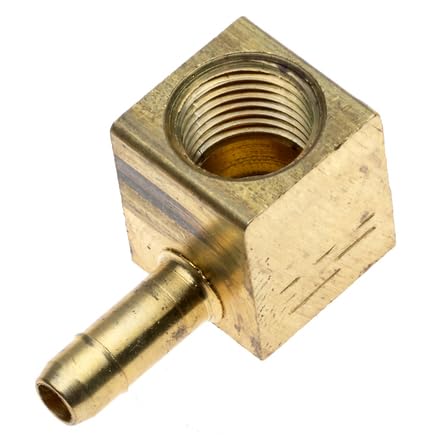 G57154-0604 Mini-Barb to Female Pipe - nobrandname 90 (Mini-Barbed Tube)
