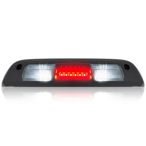RECON - Fits 2014-2018 Silverado & Sierra (3rd Gen) 1500, 2500, 3500 Ultra High Power Red CREE XML LED 3rd Brake Light with White LED Cargo Lights with Smoked Lens
