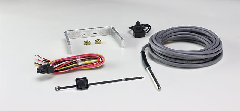 Velocity Black Classic Instruments VS399BBPF 2 5/8" Outside Air Temperature Gauge Full Sweep