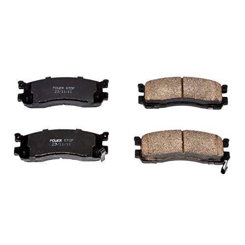 Power Stop Z16 16-553 Evolution Rear Ceramic Brake Pads For Mazda 929 1992-1995, Mazda MPV 1994-1998, Mazda Millenia 1995-2002 [Model Specific]