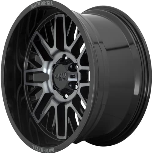 Moto Metal 20X10 MO802 G-BLK MCH GTCC -18MM - 8X6.5 MO80221080418N