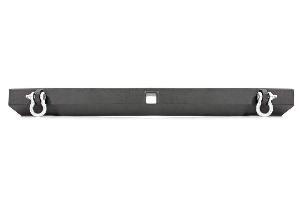 Rear Full Width Rough Country Bumper for 1987-2006 Jeep Wrangler TJ/YJ - 10591