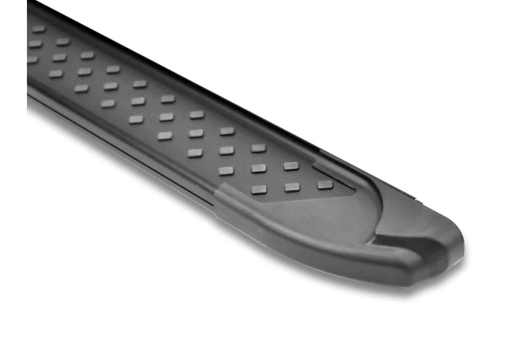 62219419-5.5" Romik RAL Series Black Running Boards