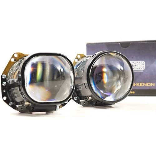 Morimoto Mini D2S 5.0: Bi-Xenon: (Square Lens/LHD) PR65
