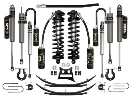 ICON 2.5-3" Lift, Stage 5 Coilover System w/Leaf Springs for 08-10 Ford F250/F350