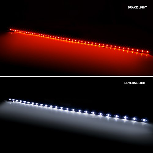 Spec-D Tuning 60" LED Tailgate Light Bar Left + Right Pair Line Of Fire Signal Reverse For Most Trucks, SUV, RV, ATV Trailers or Live Stock Trailers Assembly