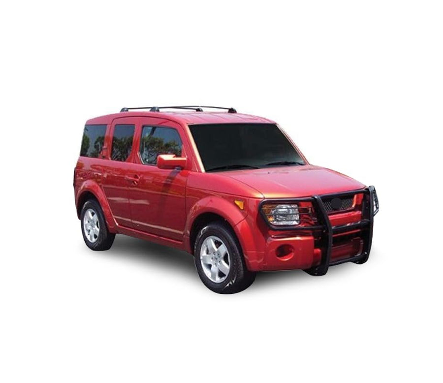 Bumper Guard Black Horse Grille brush Modular Black Compatible with 2003-2008 Honda Element-17A155900MA