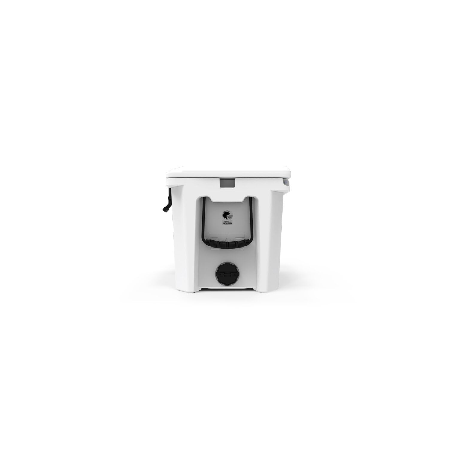 75 Cooler Grizzly | 75 qt Ice Chest Durable Rotomolded Insulated | Made in USA | Warranty for Life | For Beach Boat Camping Fishing Hunting | G75 | White