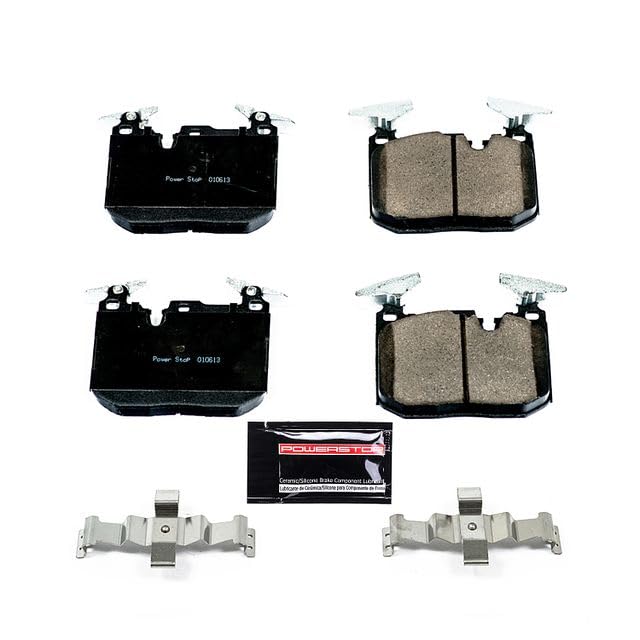 Power Stop Z23-1609 Z23 Evolution Sport Carbon Fiber Infused Ceramic Brake Pads with Hardware Front