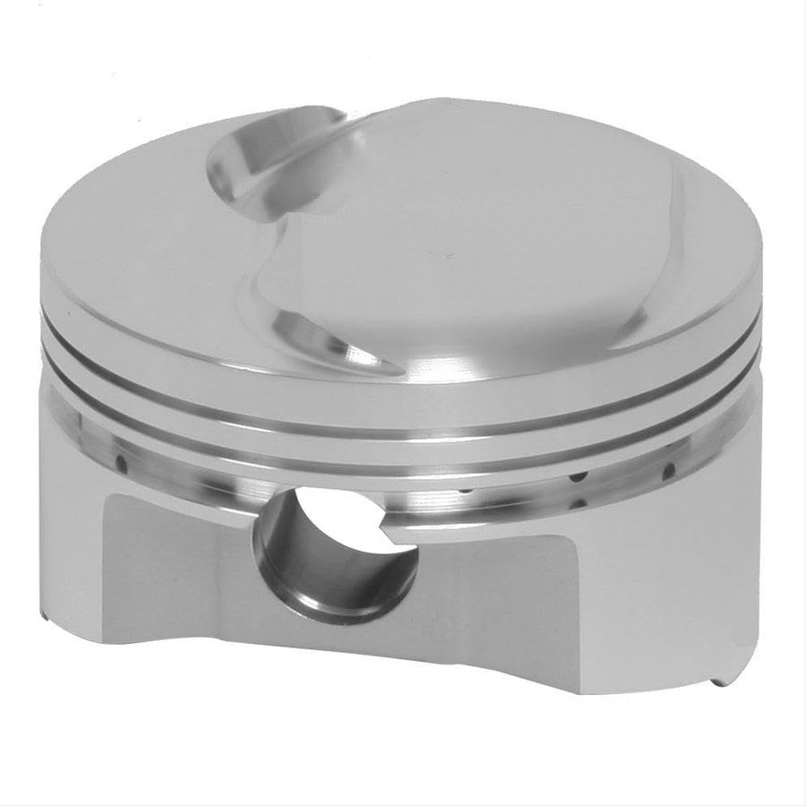 212159 SPORTSMAN RACING PRODUCTS Piston, BBC Small Dome Profile, Forged, 4.350 in Bore, 1/16 x 1/16 x 3/16 in Ring Grooves, Plus 18.00 cc, Compatible with Big Block Chevy, Set of 8