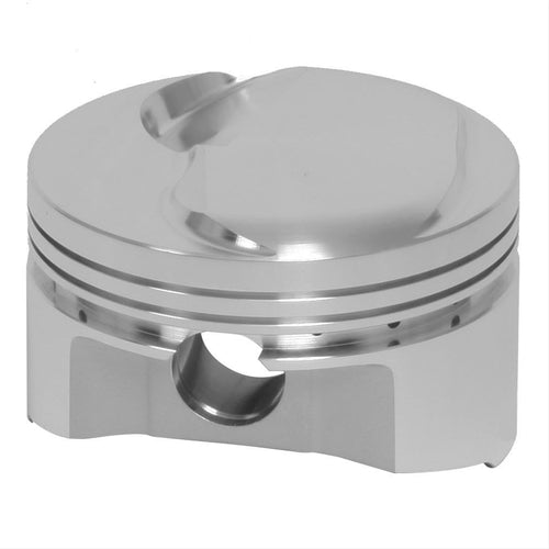 212159 SPORTSMAN RACING PRODUCTS Piston, BBC Small Dome Profile, Forged, 4.350 in Bore, 1/16 x 1/16 x 3/16 in Ring Grooves, Plus 18.00 cc, Compatible with Big Block Chevy, Set of 8