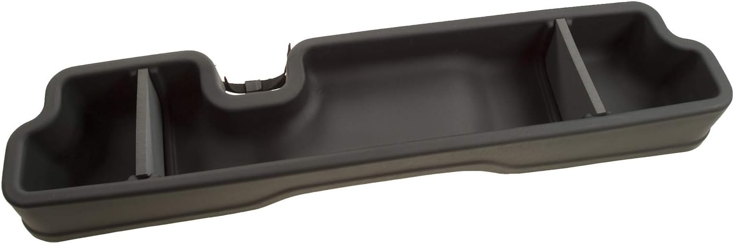 Under Seat Storage Box - Husky Liners Gearbox | 2014-2021 Toyota Tundra Double Cab (w/Out Factory JBL Audio System) - Black, 1 Pc. | 09511