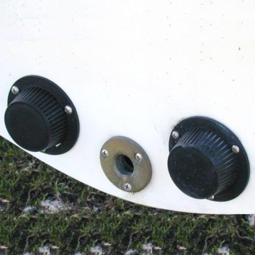 Baitwell Aerator Filter T-H Marine - Black Poly Bait Well Strainer Fits 1-1/2 Inch Thru-Hull to Protect Livewell Pumps from Grass Weeds and Debris