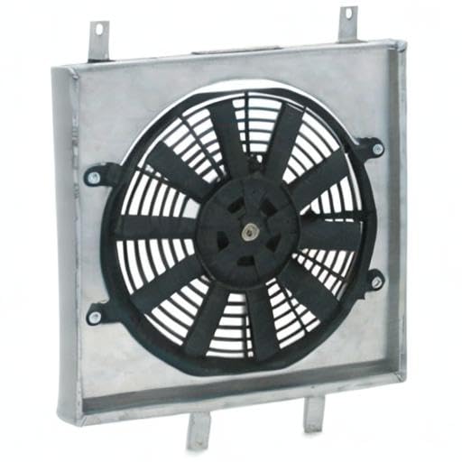 Mishimoto Performance Aluminum Fan Shroud MMFS-CIV-92 Fits Honda Civic 1992-2000 Silver