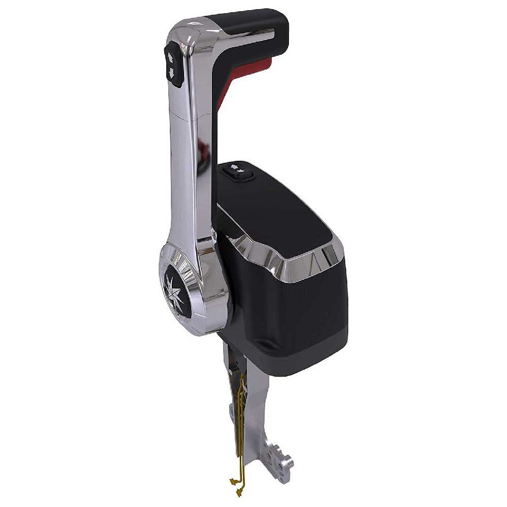 Dometic Xtreme SeaStar Control, CHX8152P, Top Mount, Chrome, Trim/Tilt Switch, Neutral Interlock