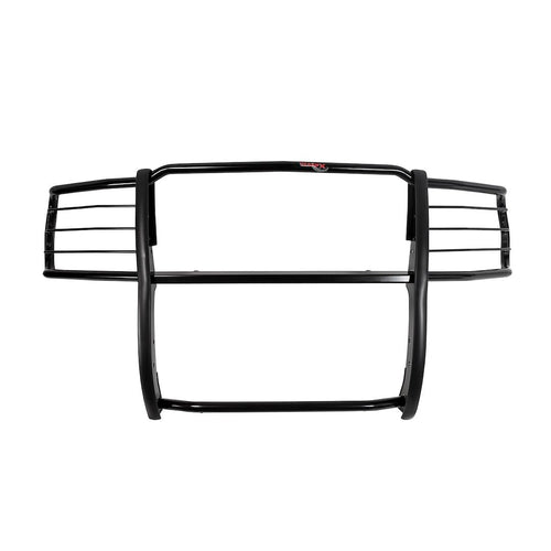 Grille Guard TrailFX with Brush Guard for Chevrolet Silverado 1500 2014-2018 Black Powder Coated Steel 1-Piece Gloss TrailFX E0033B