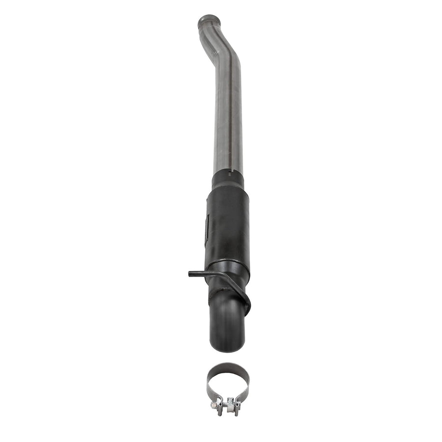 Outlaw Extreme Flowmaster 818109 High Clearance Cat-Back Exhaust Kit 3 Inch 409 Stainless Steel Black Single Dump Style Turndown Compatible with 2018-2024 Jeep Wrangler JL 2.0L Turbo