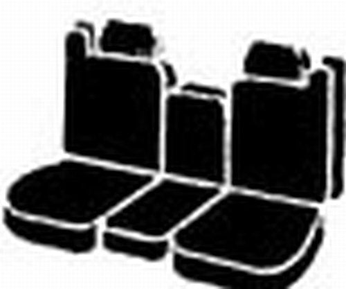 Custom Fit FIA SP88-8 Gray Front Seat Cover Split Seat 40/20/40 - Poly-Cotton, (Gray)