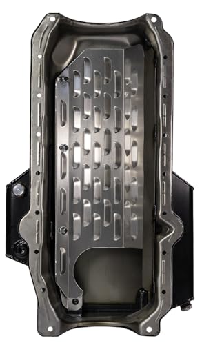 Oval Track Moroso 21315 Wet Sump Steel Oil Pan for Chevy Small-Block Engines