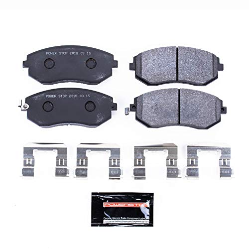 Power Stop Front Track Day PSA-929 Carbon-Fiber Metallic Brake Pads For Saab 9-2X, Subaru Baja, Subaru Forester, Subaru Impreza, Subaru Legacy, Subaru Outback [Model Specific]