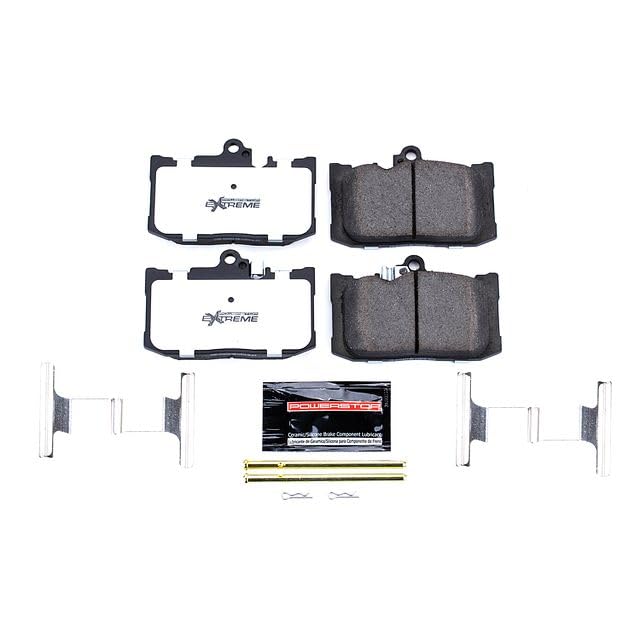 Z26 Carbon Fiber Ceramic Brake Pads with Hardware Street Performance Z26-1686
