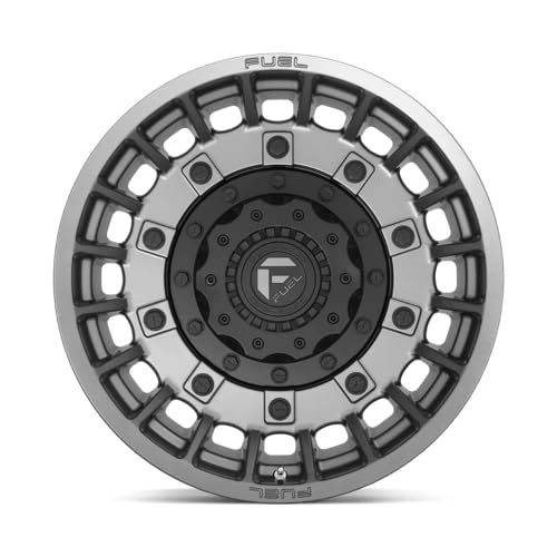 FUEL OFF-ROAD 20X10 D726 MILITIA, 8X180, 4.79, -18mm MATTE ANTHRACITE AND BLACK - D72620001847