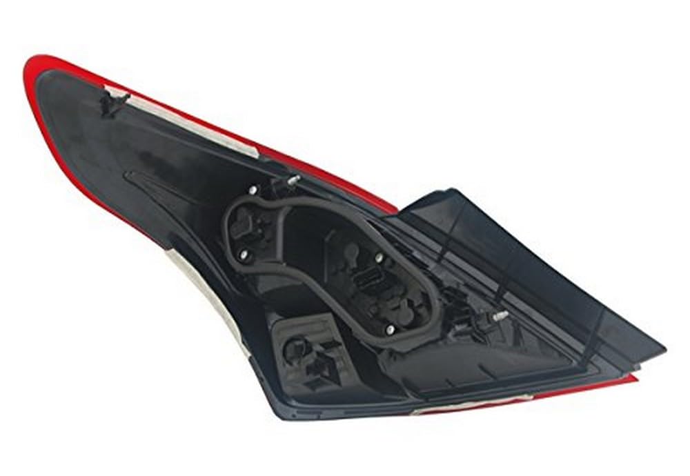 Right TYC Tail Light Assembly Compatible with 2012-2019 Nissan Versa