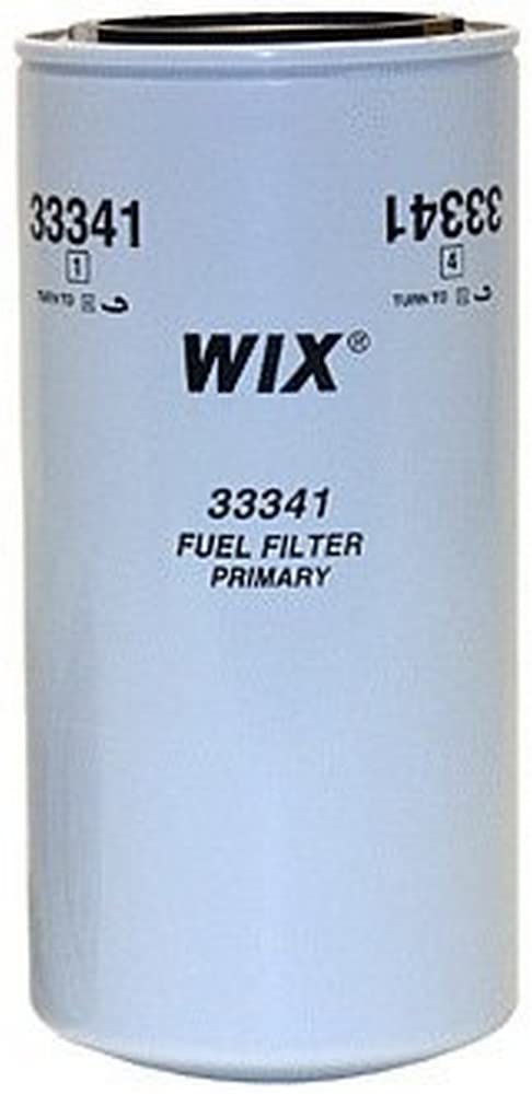 Heavy Duty WIX Filters - 33341 Spin-On Fuel Filter, Pack of 1