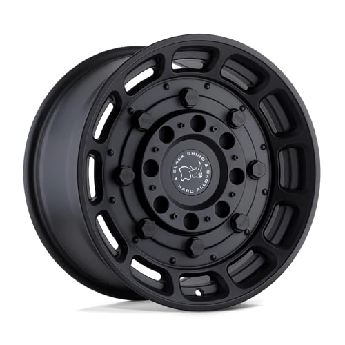 Black Rhino WARTHOG Hard Alloys 17X8.5 6X5.5 4.04-18mm MATTE BLACK - 1785WHG-86140M12