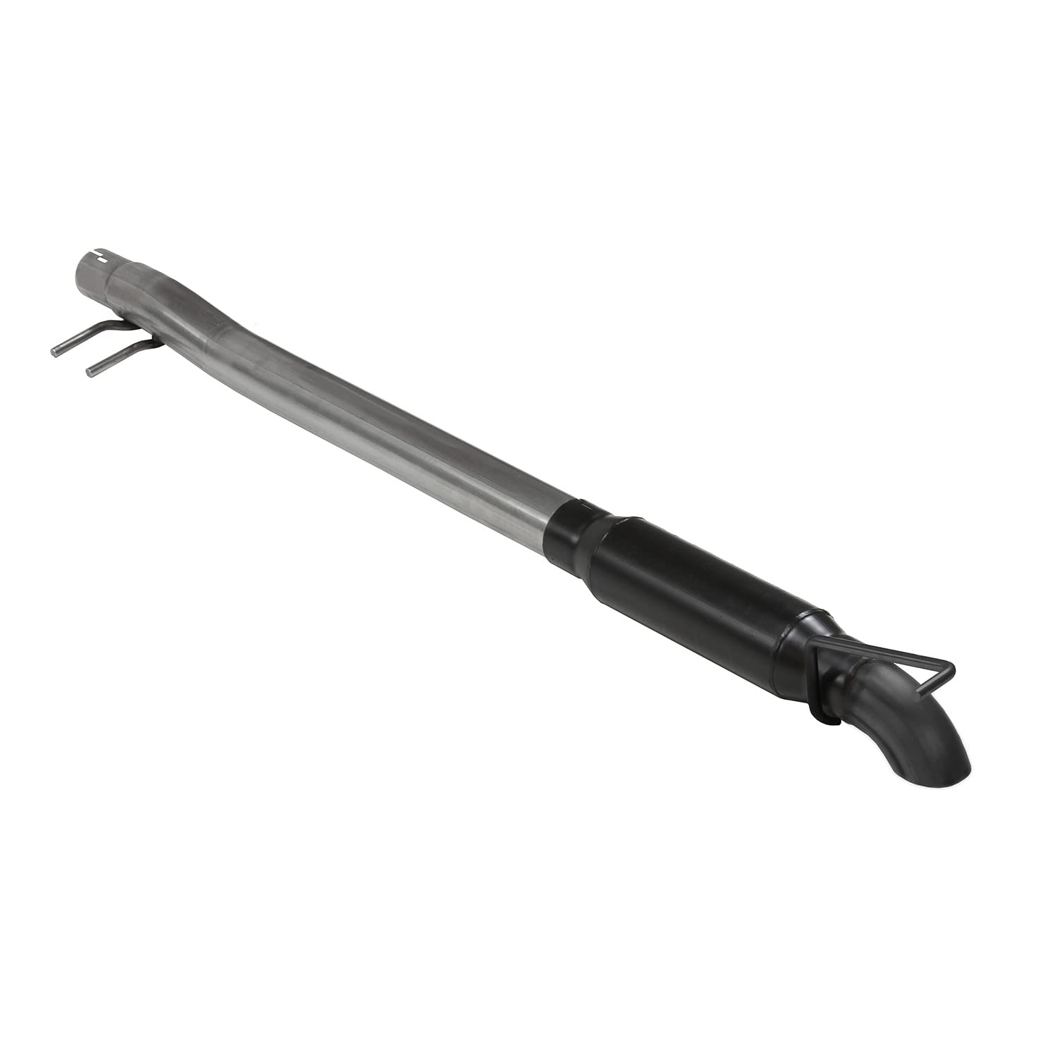 Outlaw Extreme Flowmaster 818110 Cat-Back Exhaust Kit 3 Inch 409 Stainless Steel Black Single Dump Style Turndown Compatible with 2007-2018 Jeep Wrangler JK 3.6L 3.8L V6