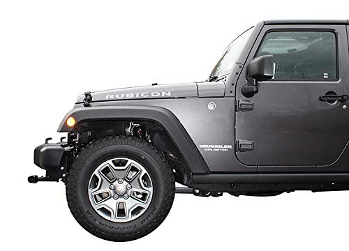 Direct Connect Roadmaster 521448-5 Base Plates Compatible with 2010-2017 Wrangler JK Models and 2018 JK Models of Sport, Sport S, Sahara and Rubicon with Plastic Skid Plate