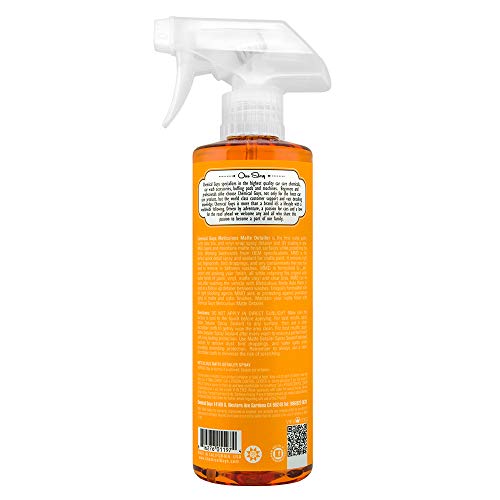 Chemical Guys Matte Finish Meticulous Detailer and Spray Sealant – Quick Detailer Spray for Satin and Matte Surfaces – Safe for Vinyl Wraps on Cars, Trucks & SUVs, 16 oz