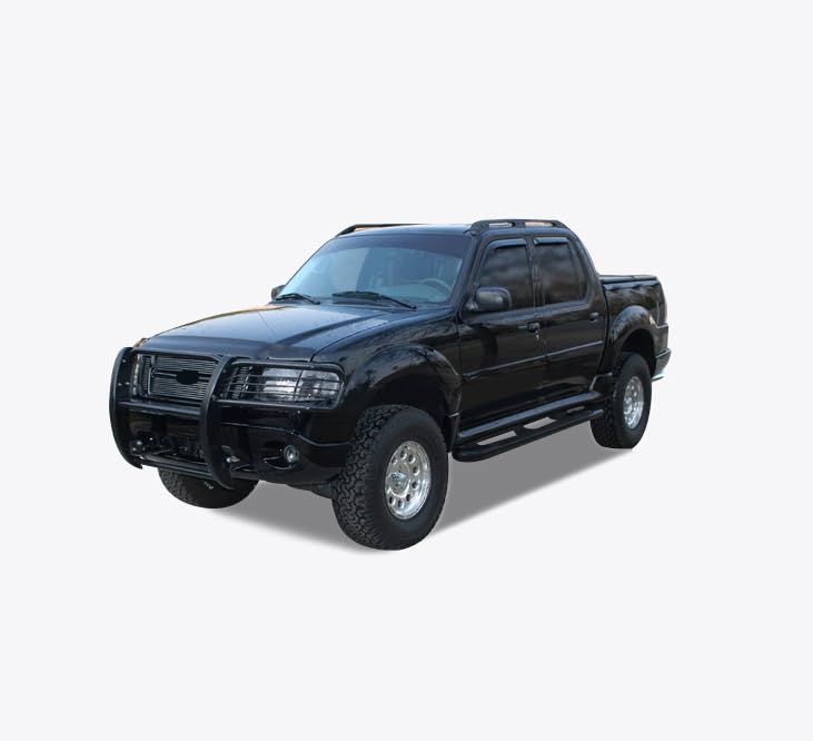 Grille Brush Black Horse Bumper Guard Modular Compatible with 1995-2001 Ford Explorer|1997-2001 Mercury Mountaineer-17F80218MA