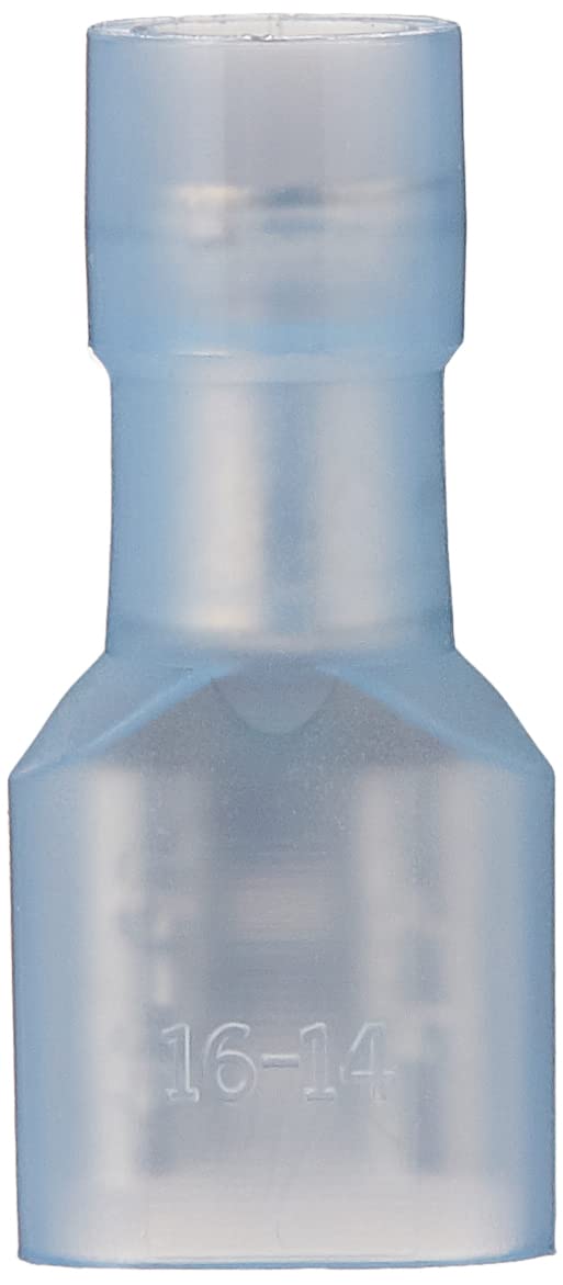 Marine Grade Ancor 231418 Electrical Nylon Insulated Double Crimp Funnel Entry Fully Insulated Disconnects with Insulation Grip (Female, 16 to 14-Gauge, 4-Pack)
