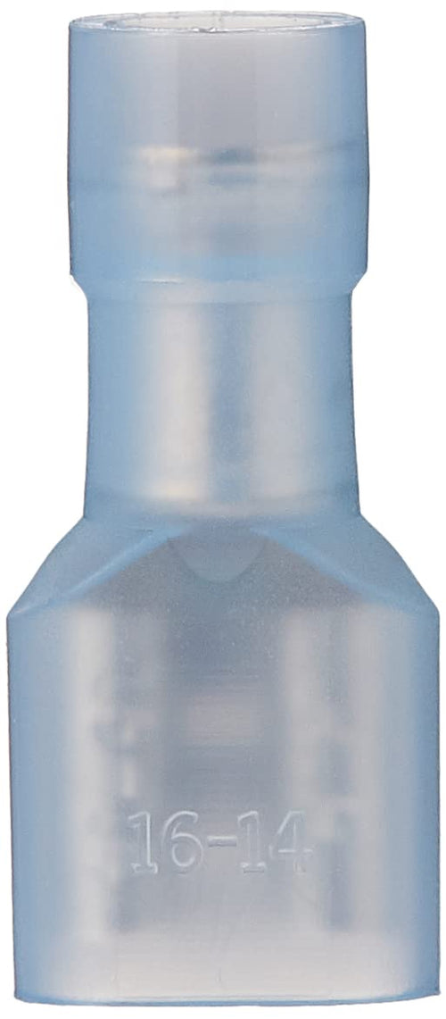 Marine Grade Ancor 231418 Electrical Nylon Insulated Double Crimp Funnel Entry Fully Insulated Disconnects with Insulation Grip (Female, 16 to 14-Gauge, 4-Pack)